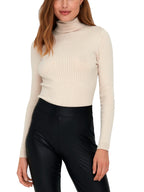 Maglia Only Karol beige a collo alto 15165075 /Pumice Stone ONLY 