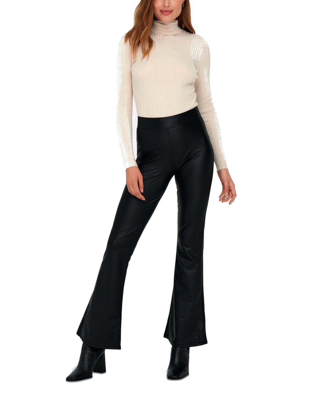 Maglia Only Karol beige a collo alto 15165075 /Pumice Stone ONLY 