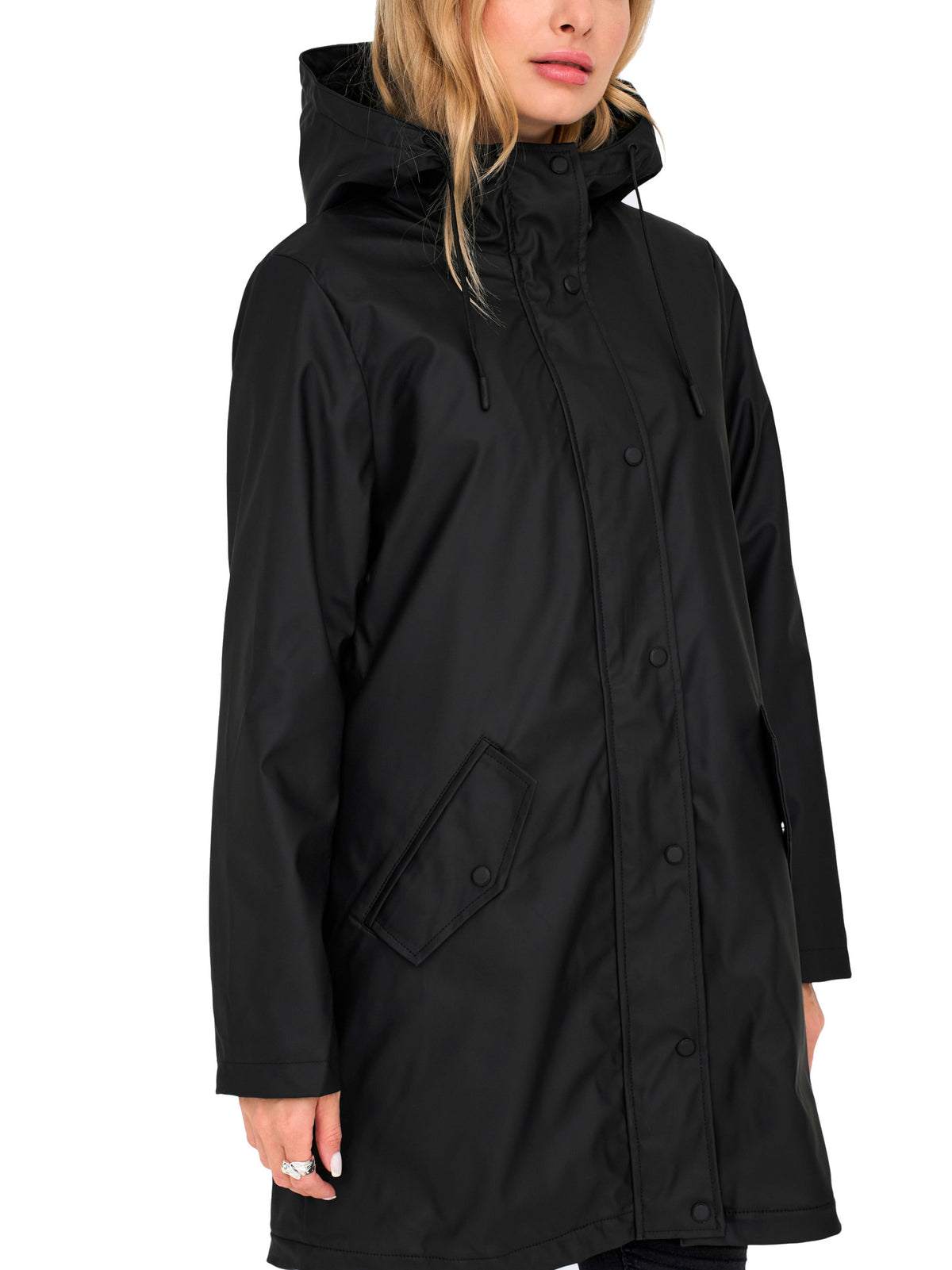 Giubbotto Only Sally Nero con cappuccio 15206116 /Black ONLY 