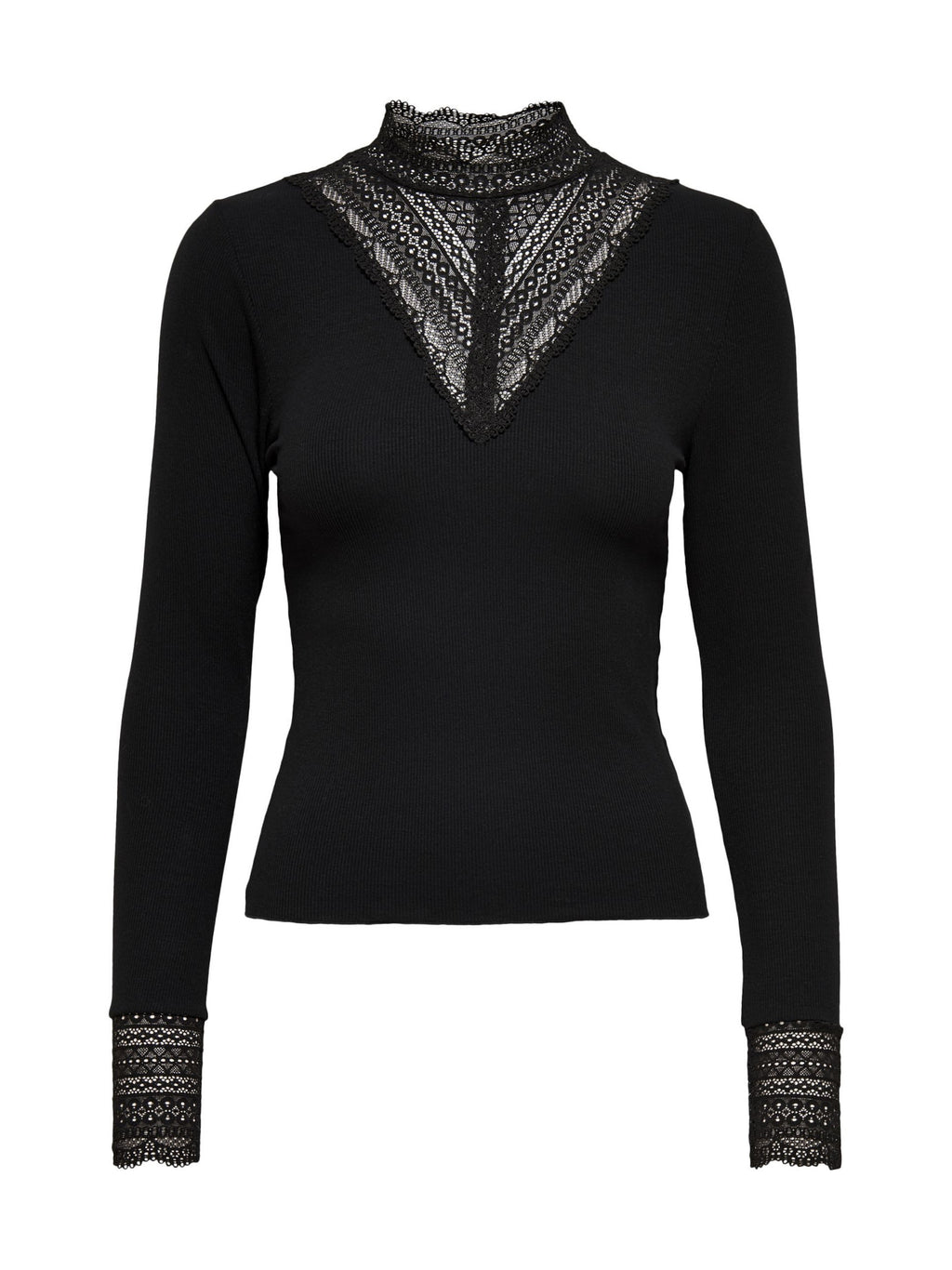 Maglia Only Tilde Nera in pizzo 15207788 /Black ONLY 