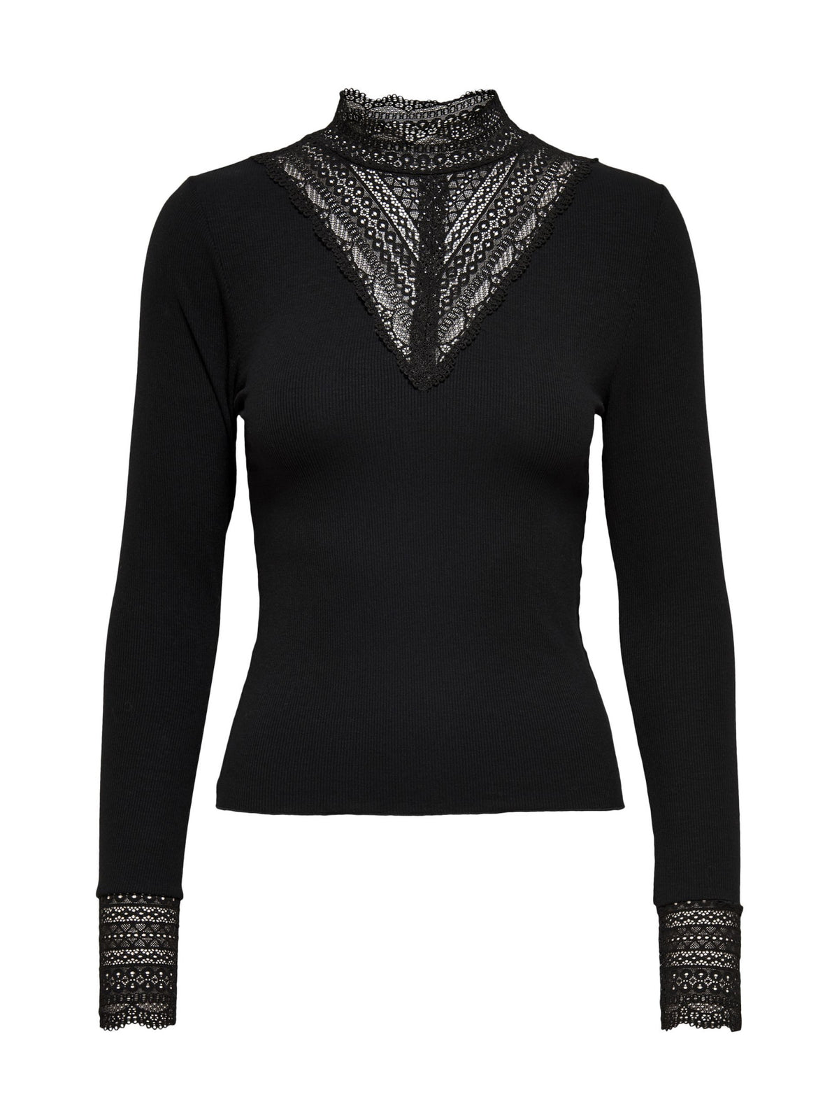 Maglia Only Tilde Nera in pizzo 15207788 /Black ONLY 