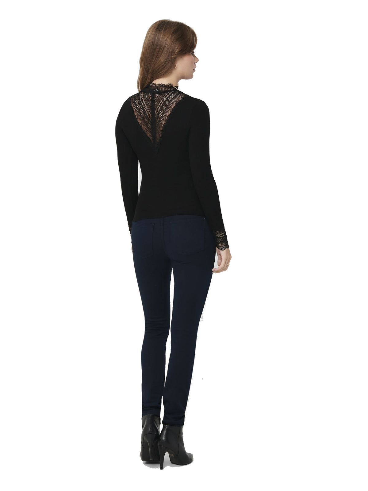 Maglia Only Tilde Nera in pizzo 15207788 /Black ONLY 