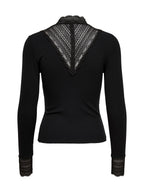 Maglia Only Tilde Nera in pizzo 15207788 /Black ONLY 