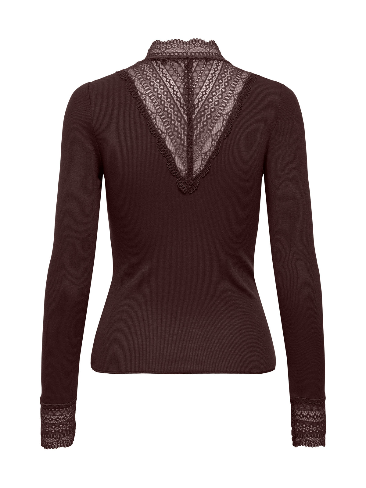 Maglia Only Tilde Marrone in pizzo 15207788 /Chocolate Torte ONLY 