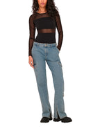 Body Only Nero Esther trasparente 15212500 /Black ONLY 