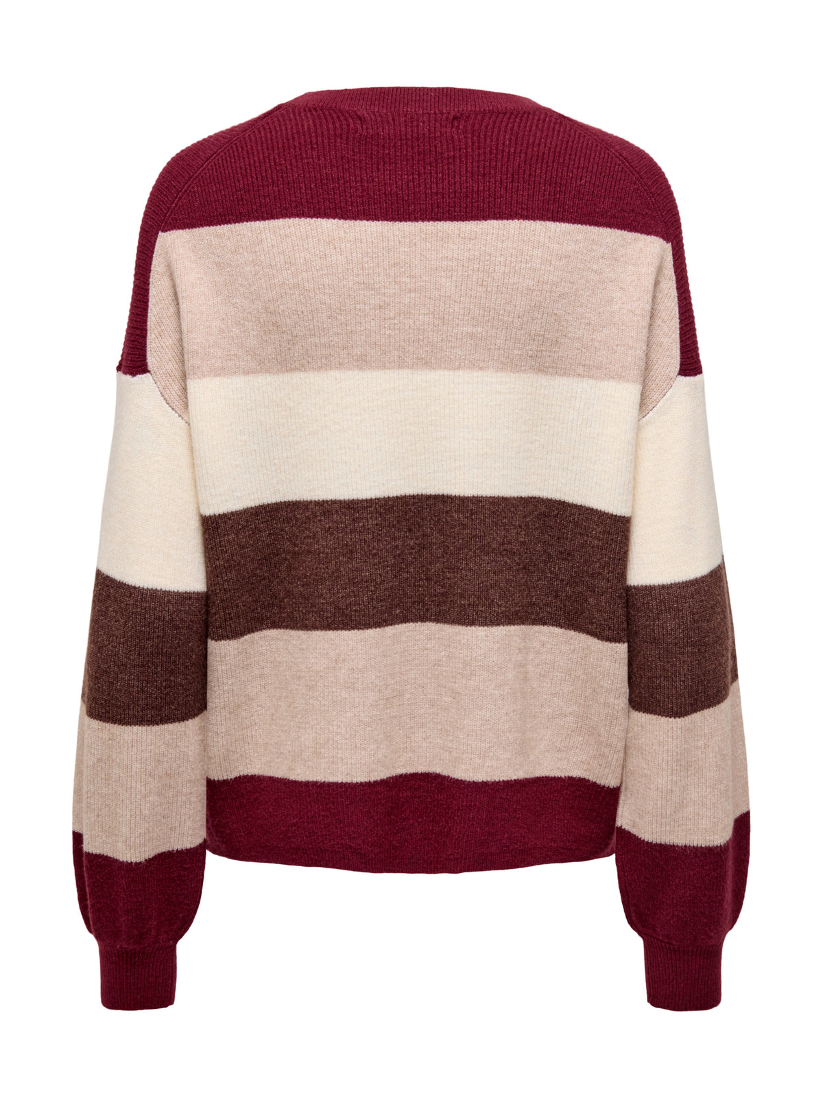 Maglia Only Atia a righe multicolore 15220044 /Zinfandel ONLY 
