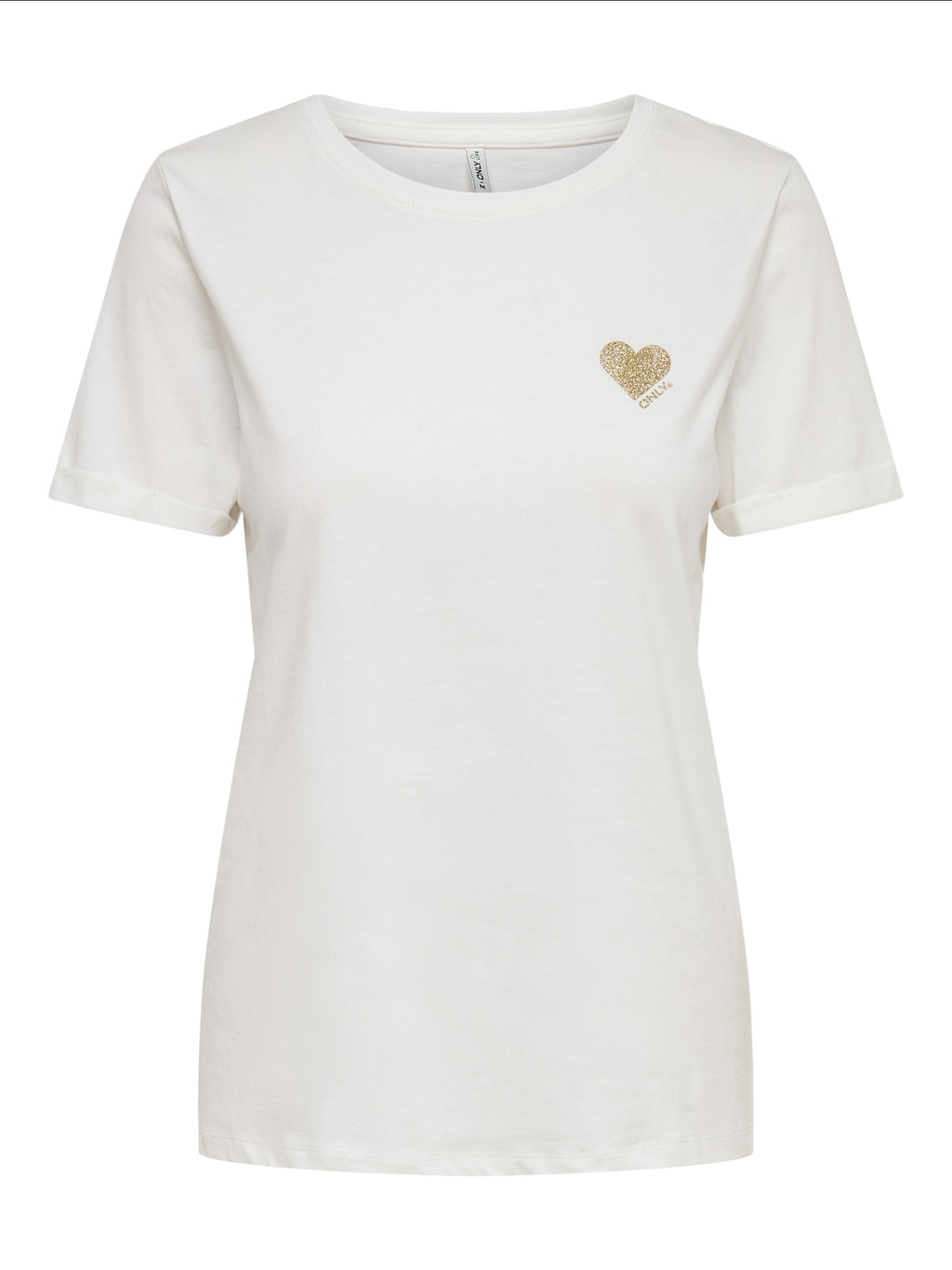 T-shirt Only Kita Bianco mini stampa 15244714 /Cloud Dancer ONLY 