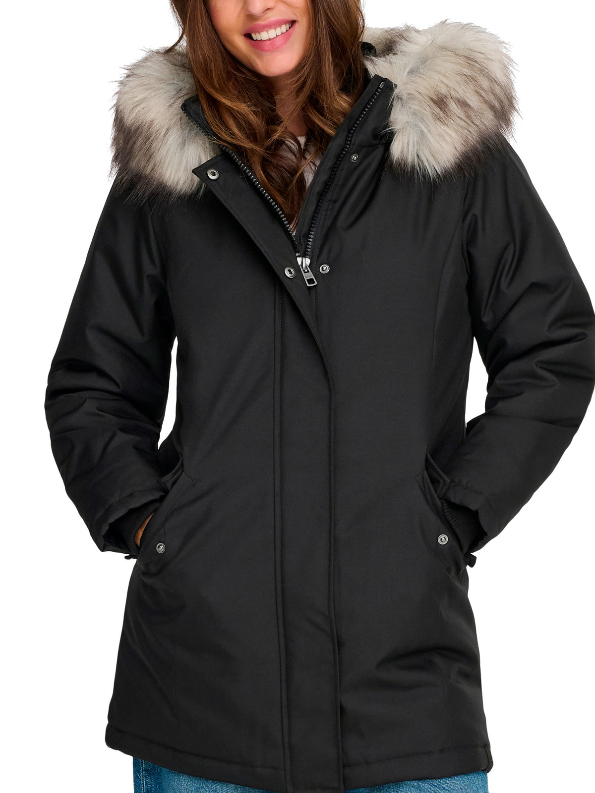 Parka Only Kati Nero con cappuccio 15300633 /Black ONLY 