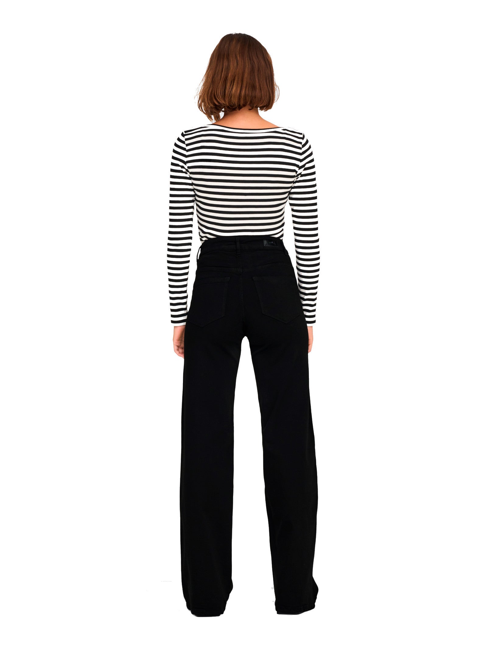 Jeans Only Madison Nero a palazzo 15301338 /Black Denim ONLY 
