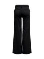 Jeans Only Madison Nero a palazzo 15301338 /Black Denim ONLY 