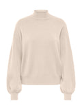 Maglia ONLY Enya Panna con collo alto 15302262 /Birch ONLY 