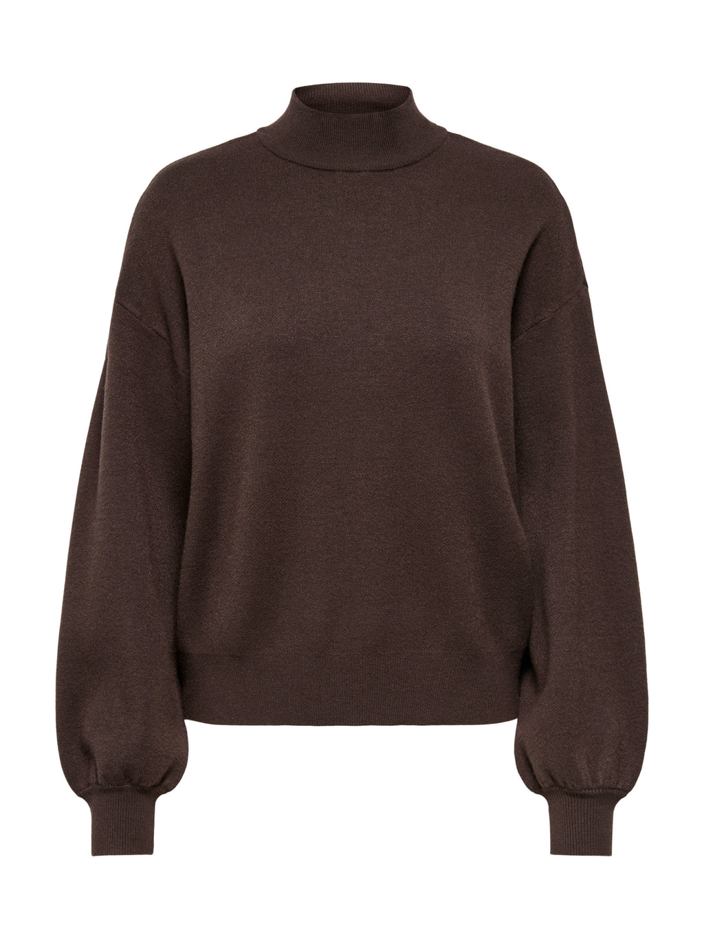 Maglia ONLY Enya Marrone con collo alto 15302262 /Chocolate Torte ONLY 