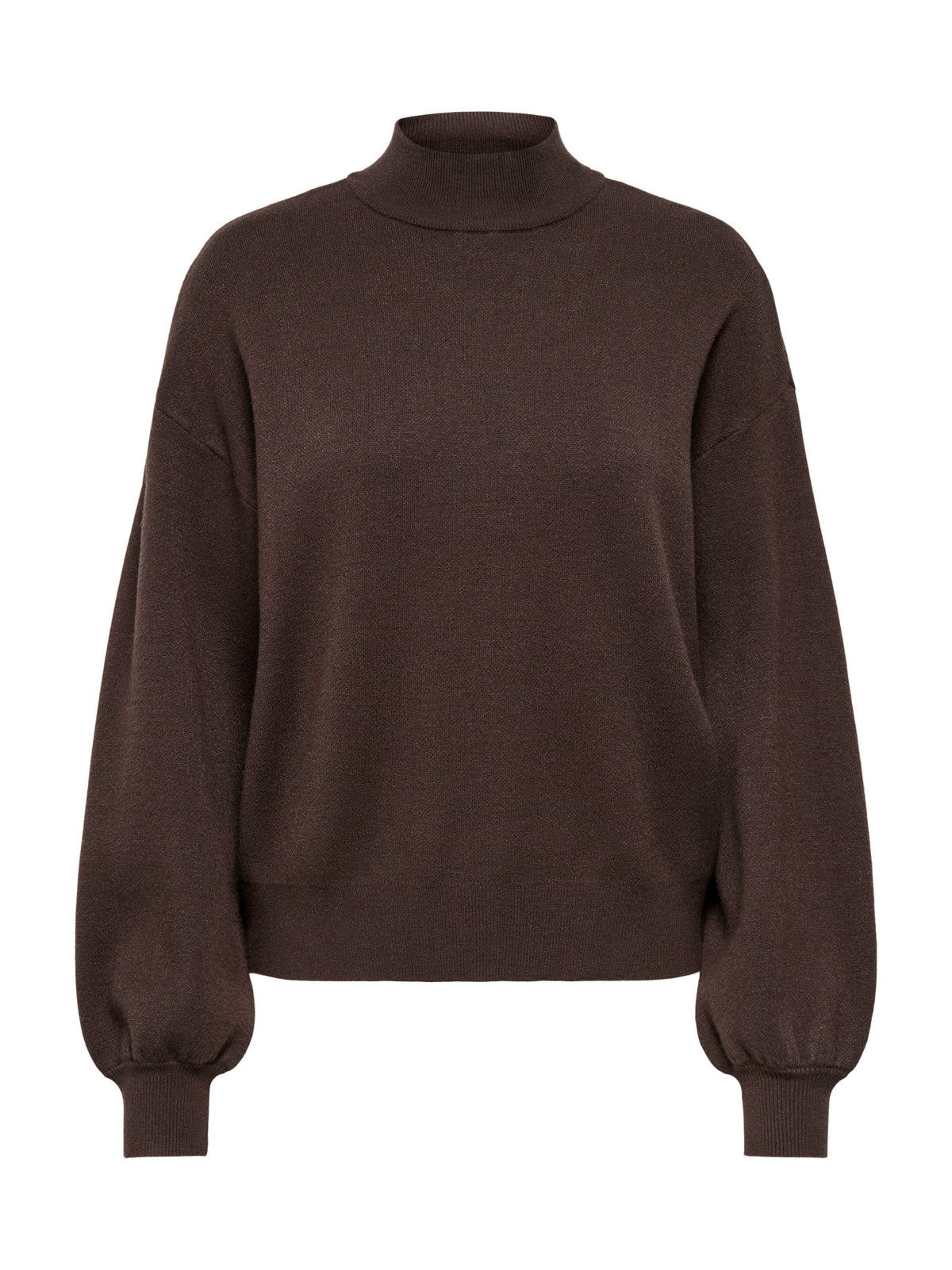 Maglia ONLY Enya Marrone con collo alto 15302262 /Chocolate Torte ONLY 