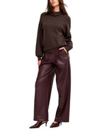Maglia ONLY Enya Marrone con collo alto 15302262 /Chocolate Torte ONLY 