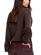 Maglia ONLY Enya Marrone con collo alto 15302262 /Chocolate Torte ONLY 