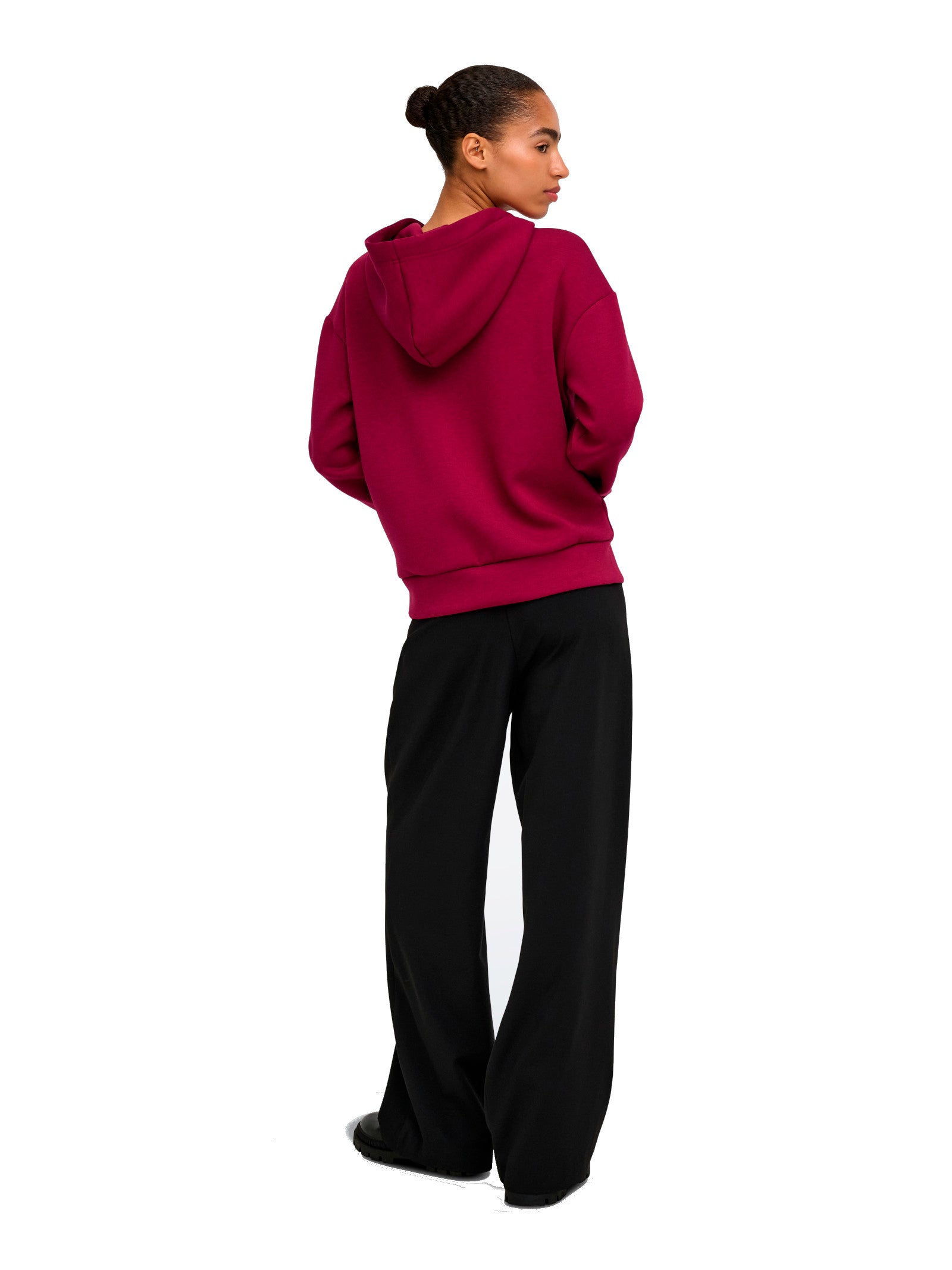 Felpa Only Fancy con cappuccio 15303838 /Rumba Red ONLY 
