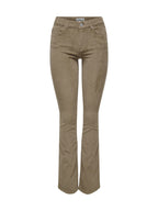 Pantalone Only Mary Nocciola Flared 15304256 /Fossil ONLY 