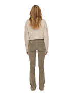 Pantalone Only Mary Nocciola Flared 15304256 /Fossil ONLY 