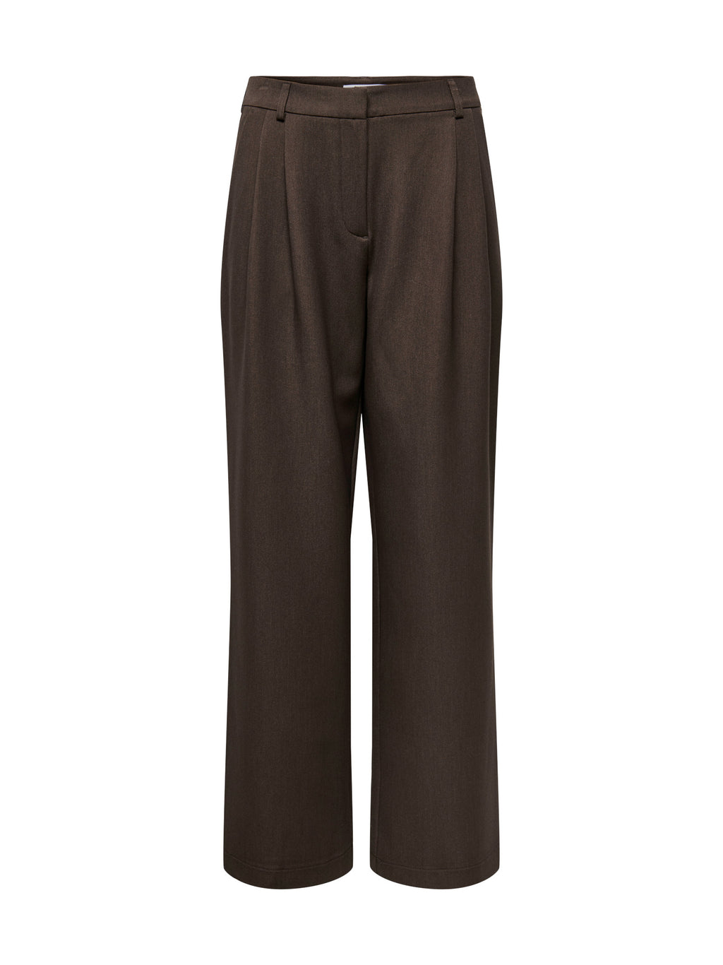 ONLHATTIE HW PLEAT STR PANT TLR NOOS 15304707 /CHOCOLATE TORTE ONLY 