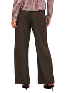 ONLHATTIE HW PLEAT STR PANT TLR NOOS 15304707 /CHOCOLATE TORTE ONLY 