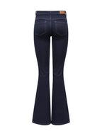 Jeans Only Reese Dark Blue Denim Flared 15309845 /Dark Blue Denim ONLY 