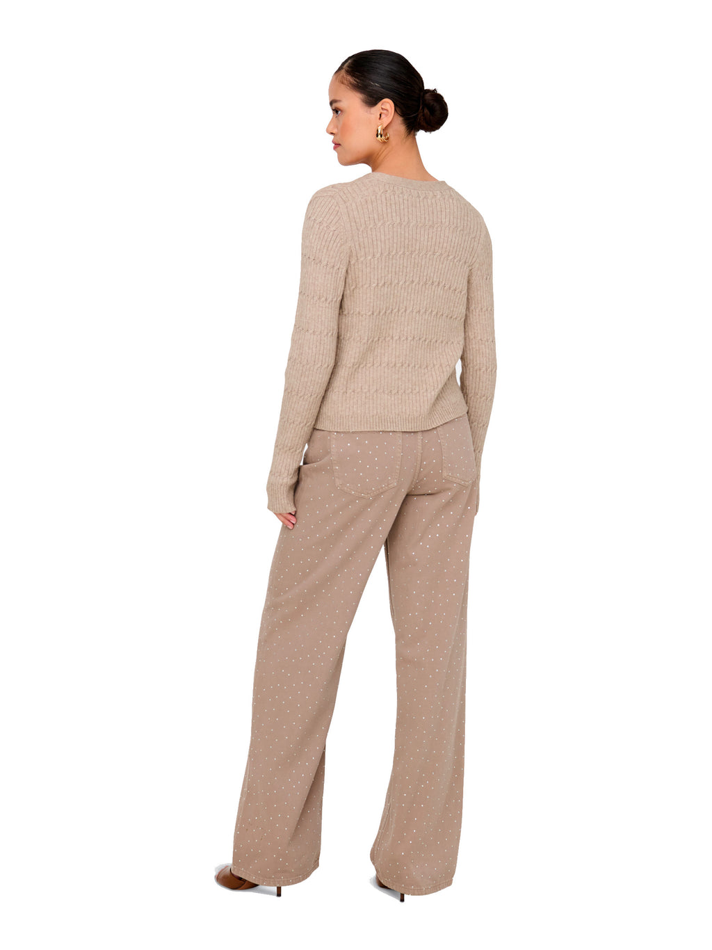 Cardigan Only Katia Beige con bottoni 15310902 /Mocha Meringue ONLY 