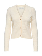Cardigan Only Katia Panna con bottoni 15310902 /Whitecap Gray ONLY 