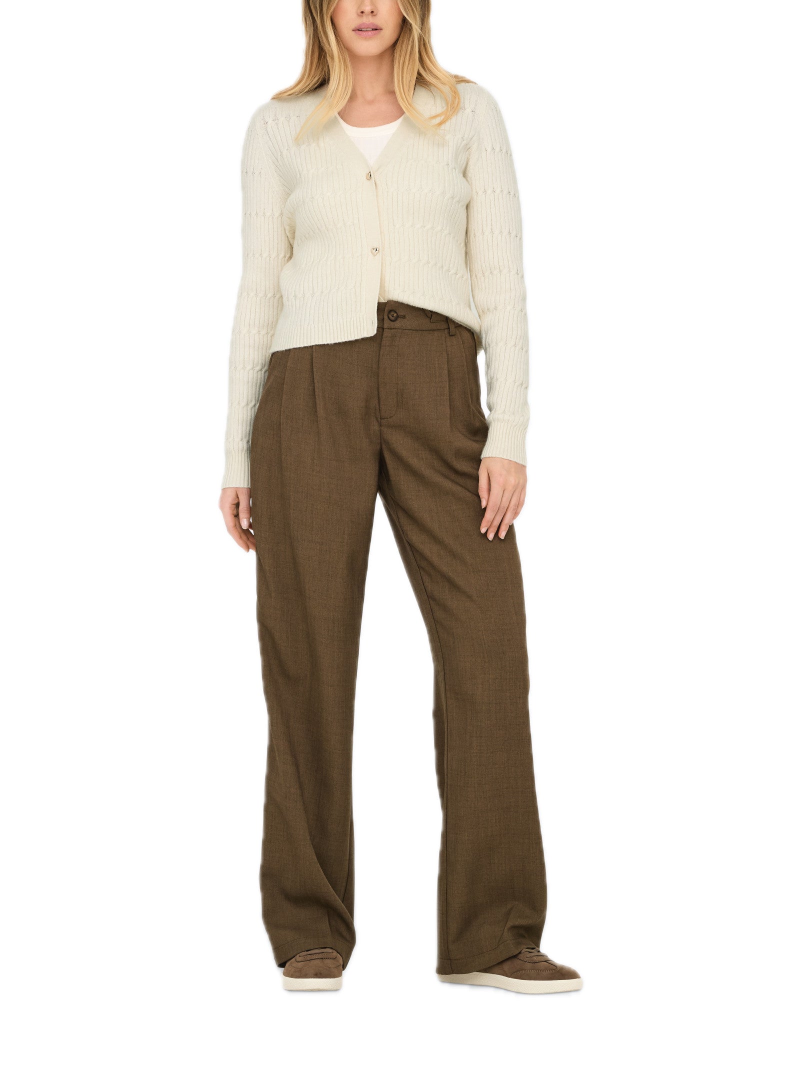 Cardigan Only Katia Panna con bottoni 15310902 /Whitecap Gray ONLY 