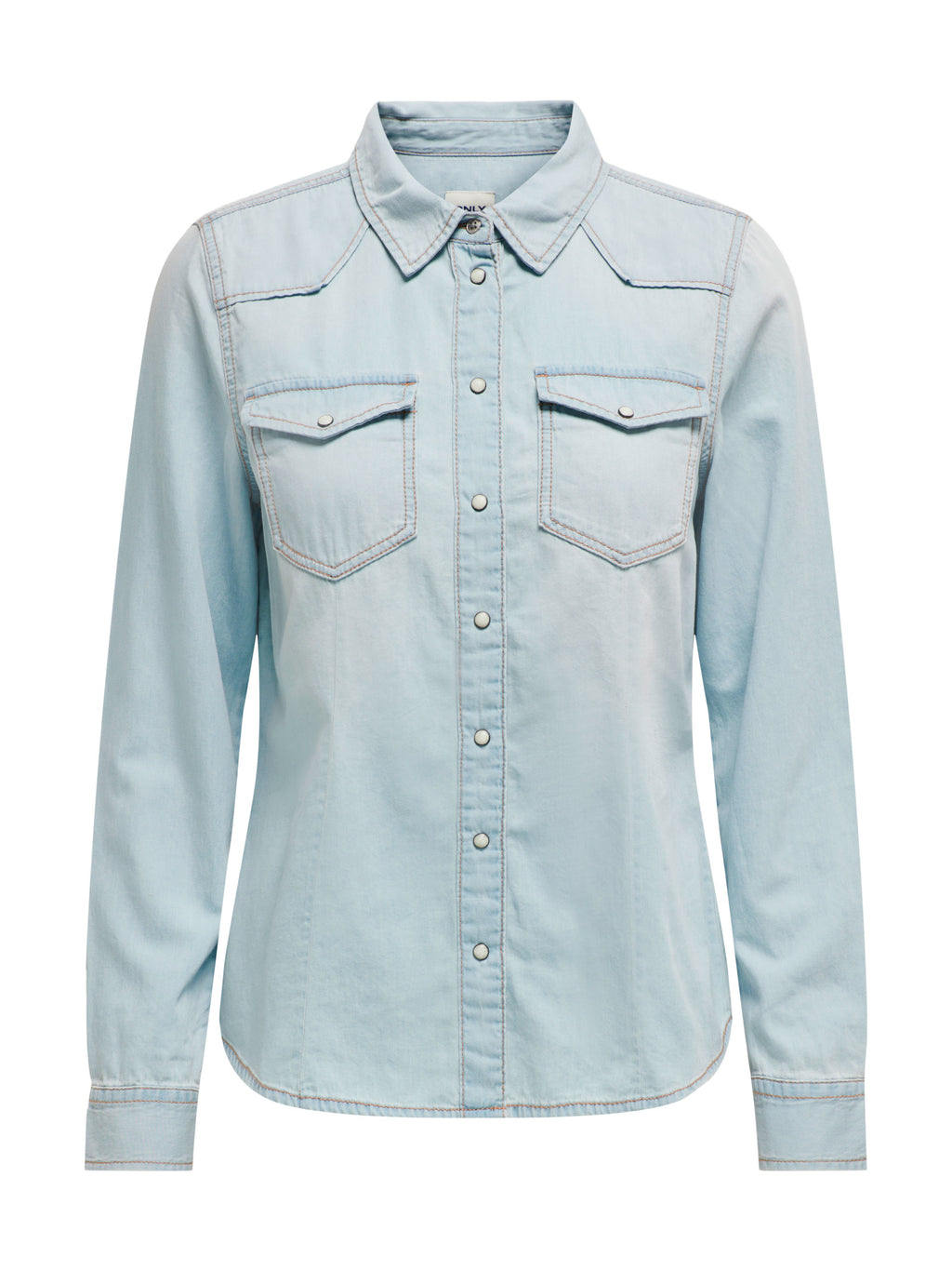 Camicia Only Alexa in denim Light Blue 15315185 /LIGHT BLUE DENIM ONLY 