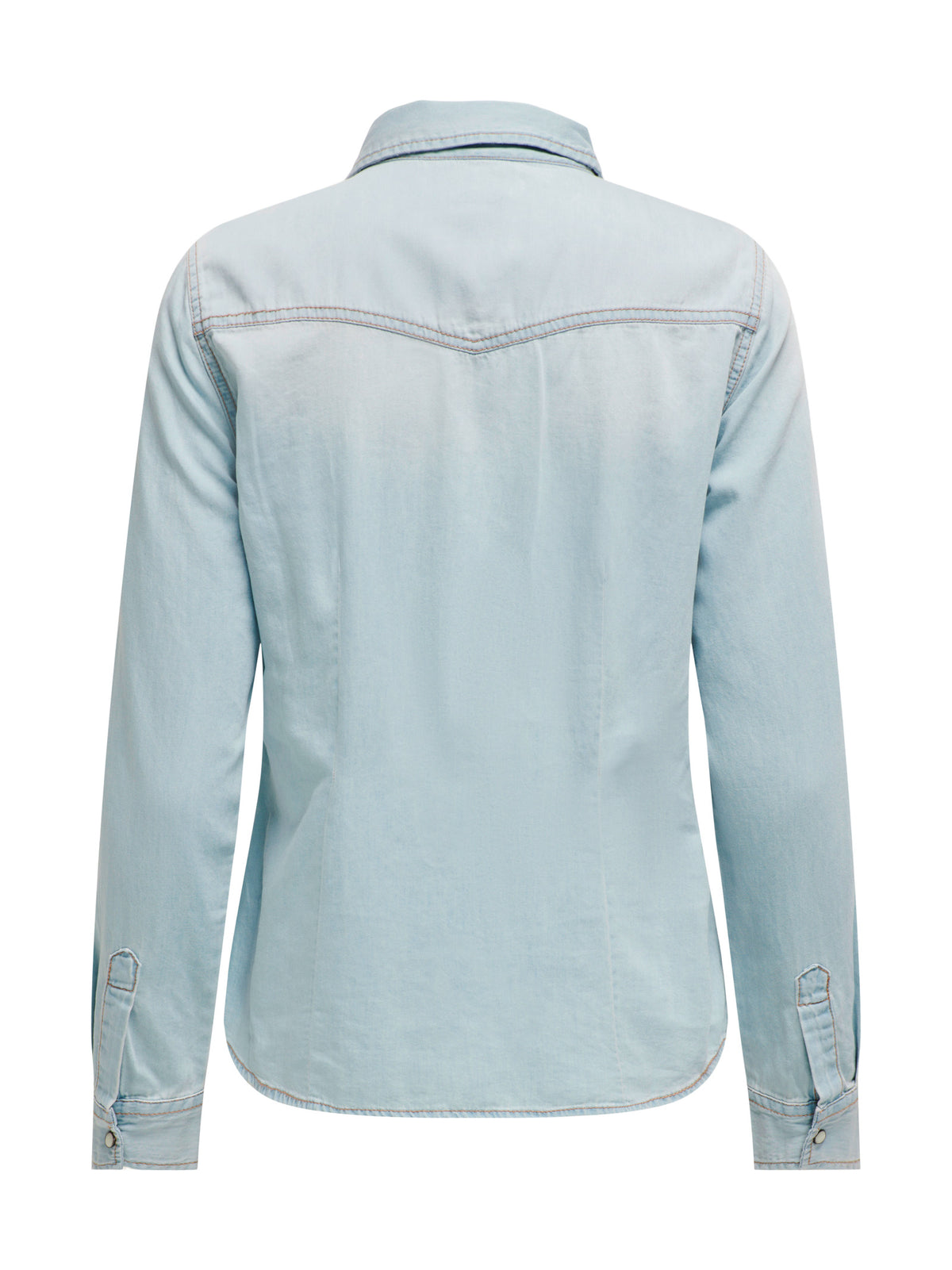 Camicia Only Alexa in denim Light Blue 15315185 /LIGHT BLUE DENIM ONLY 