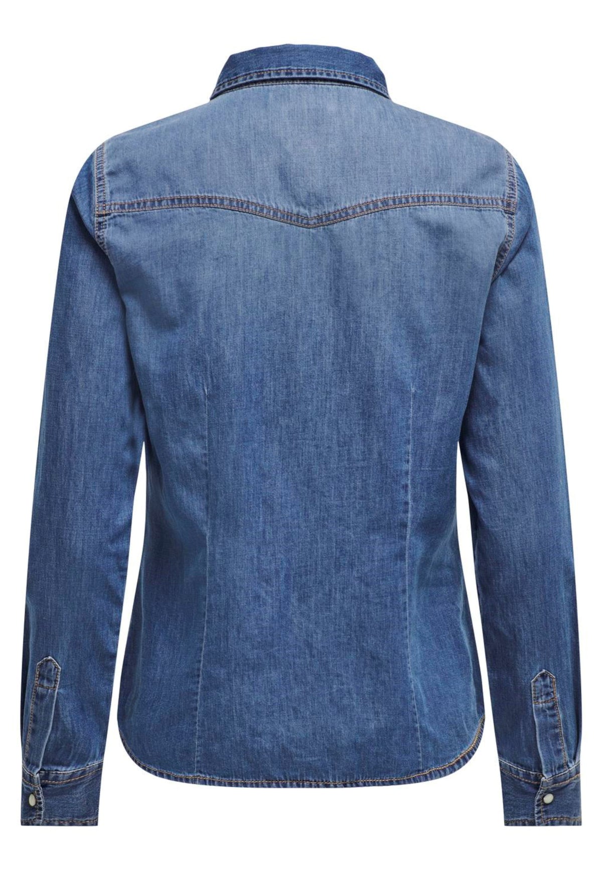Camicia Only Alexa in denim Medium Blue 15315185 /MEDIUM BLUE DENIM ONLY 