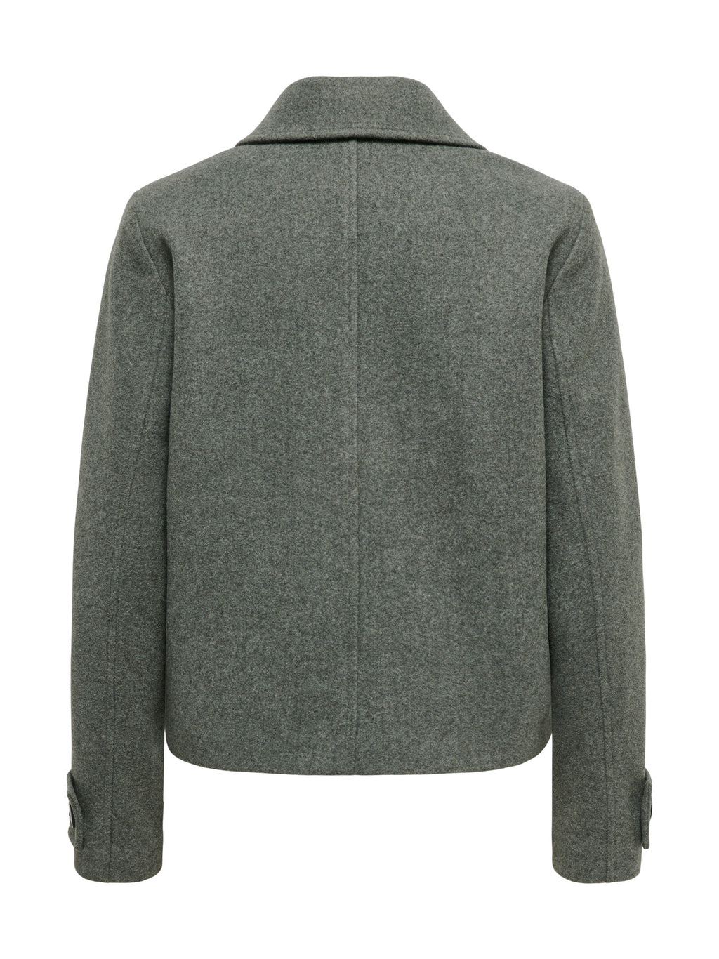 Giubbotto Only  Freja Verde doppiopetto<BR/> 15320983 /Castor Gray ONLY 