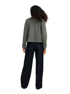 Giubbotto Only  Freja Verde doppiopetto<BR/> 15320983 /Castor Gray ONLY 