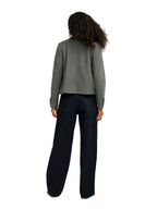 Giubbotto Only  Freja Verde doppiopetto<BR/> 15320983 /Castor Gray ONLY 