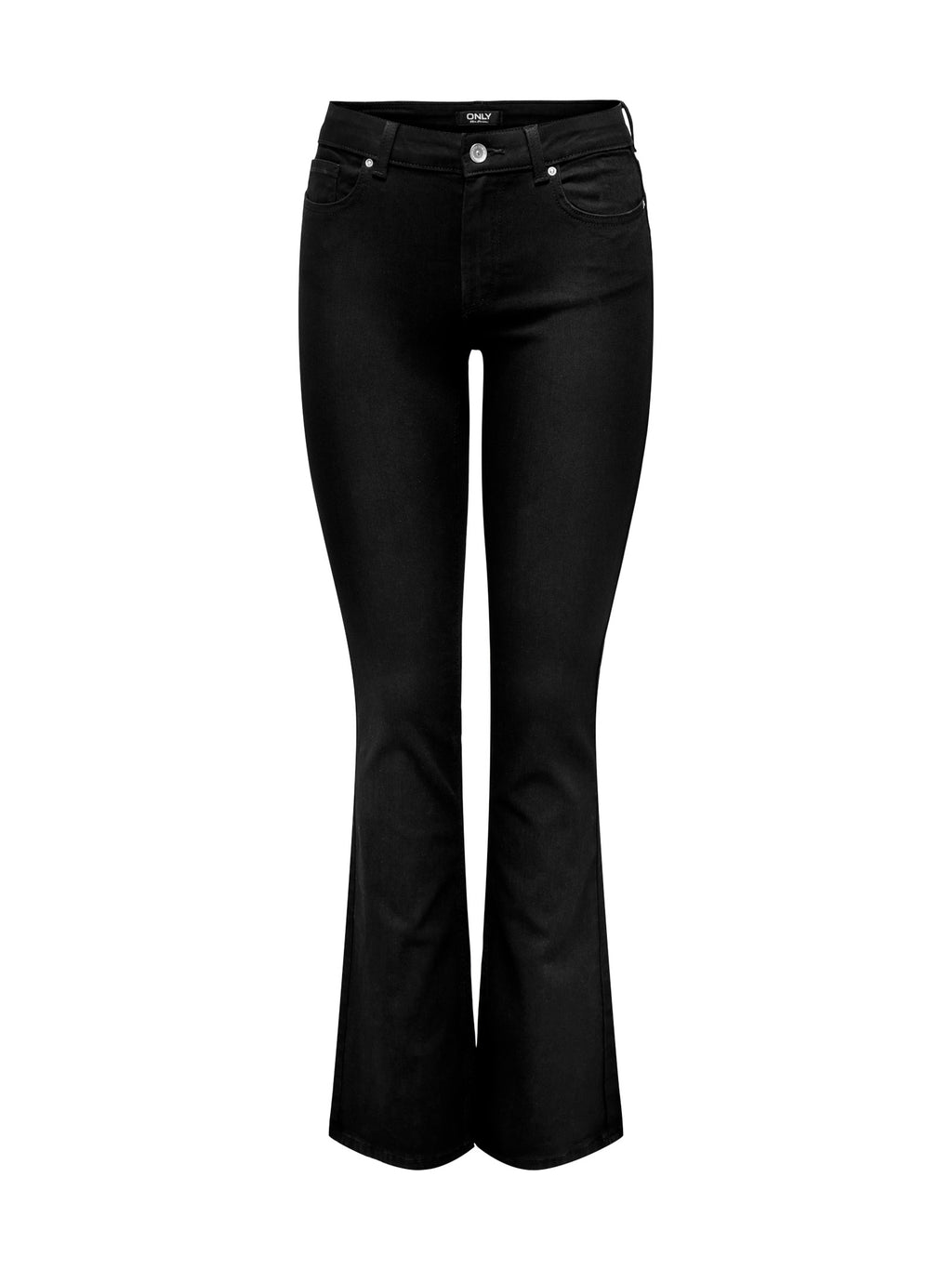 Jeans Only Blush Black Denim Flared 15324908 /Black Denim ONLY 