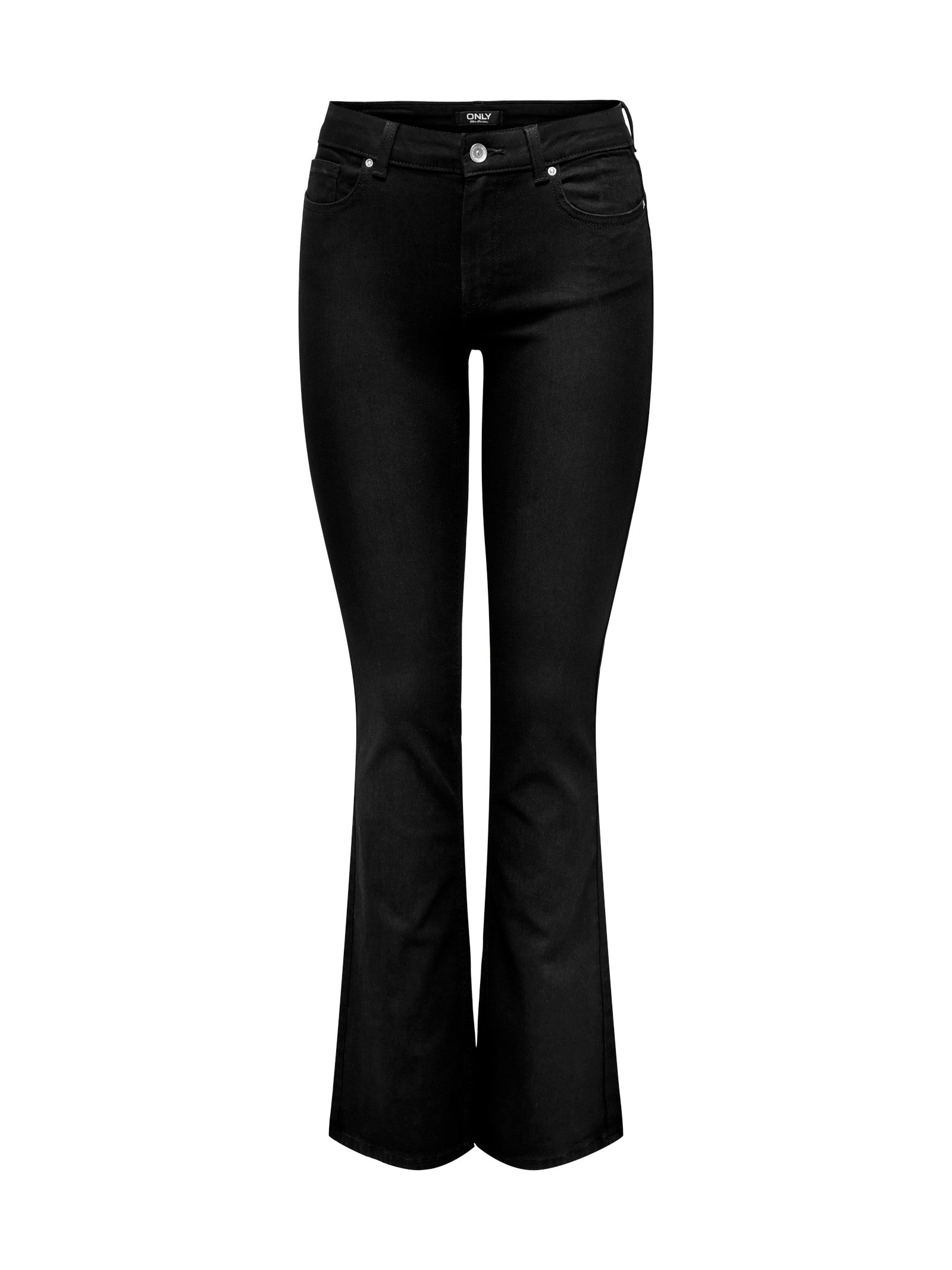 Jeans Only Blush Black Denim Flared 15324908 /Black Denim ONLY 