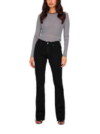 Jeans Only Blush Black Denim Flared 15324908 /Black Denim ONLY 