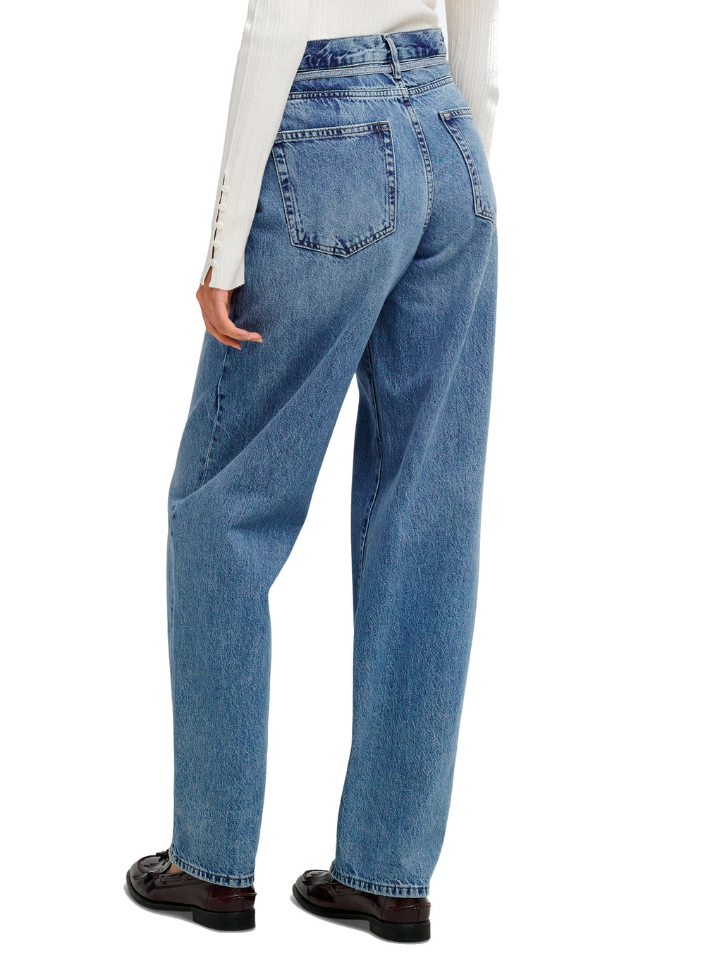 Jeans Only Gianna Meium Blue balloon fit 15325796 /Medium Blue Denim ONLY 