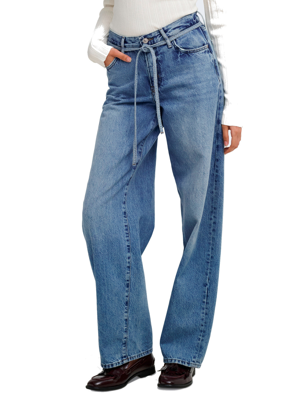 Jeans Only Gianna Meium Blue balloon fit 15325796 /Medium Blue Denim ONLY 
