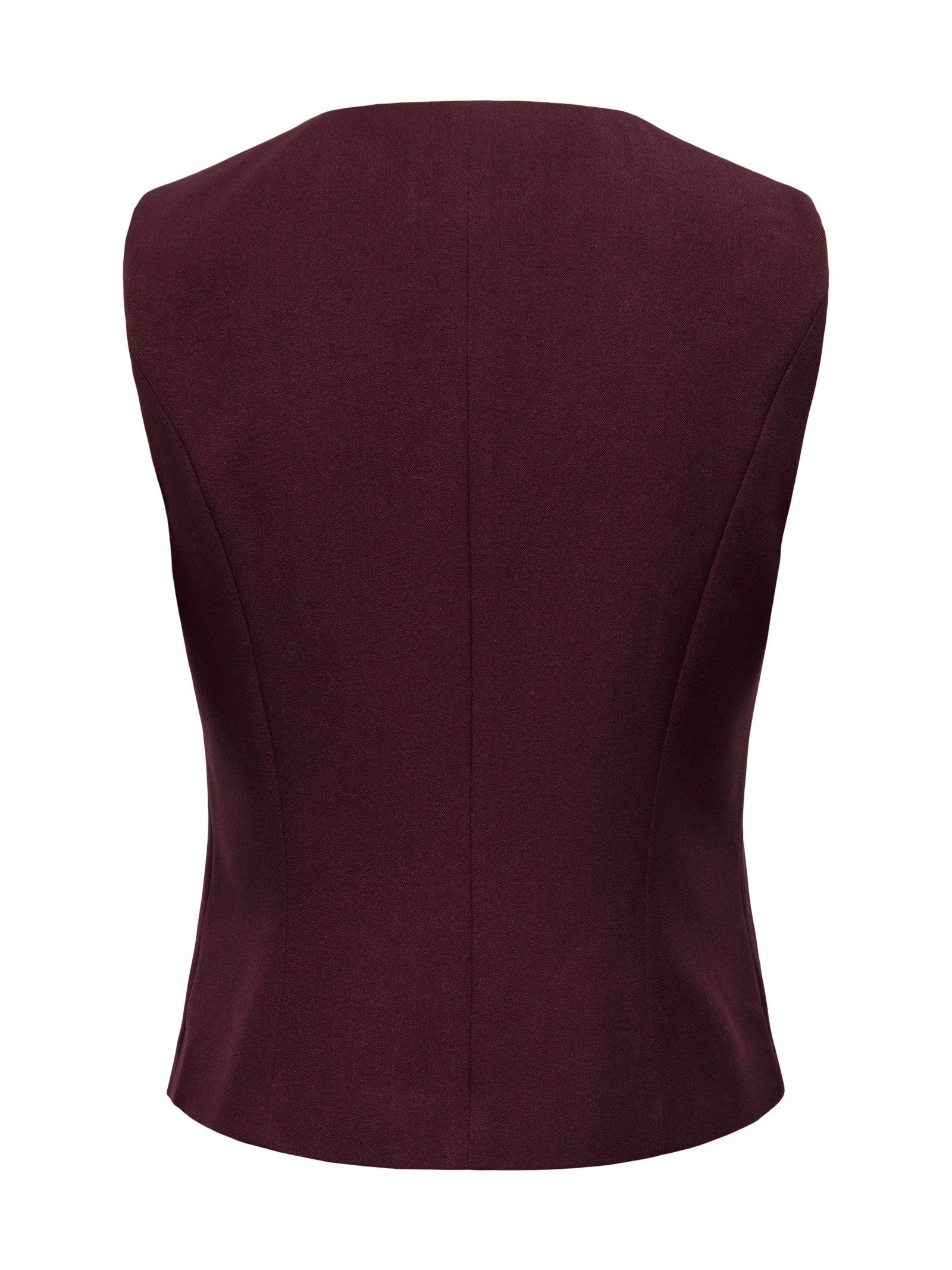 Gilet Only Iris Vinaccia con scollo a V 15331287 /Fudge ONLY 