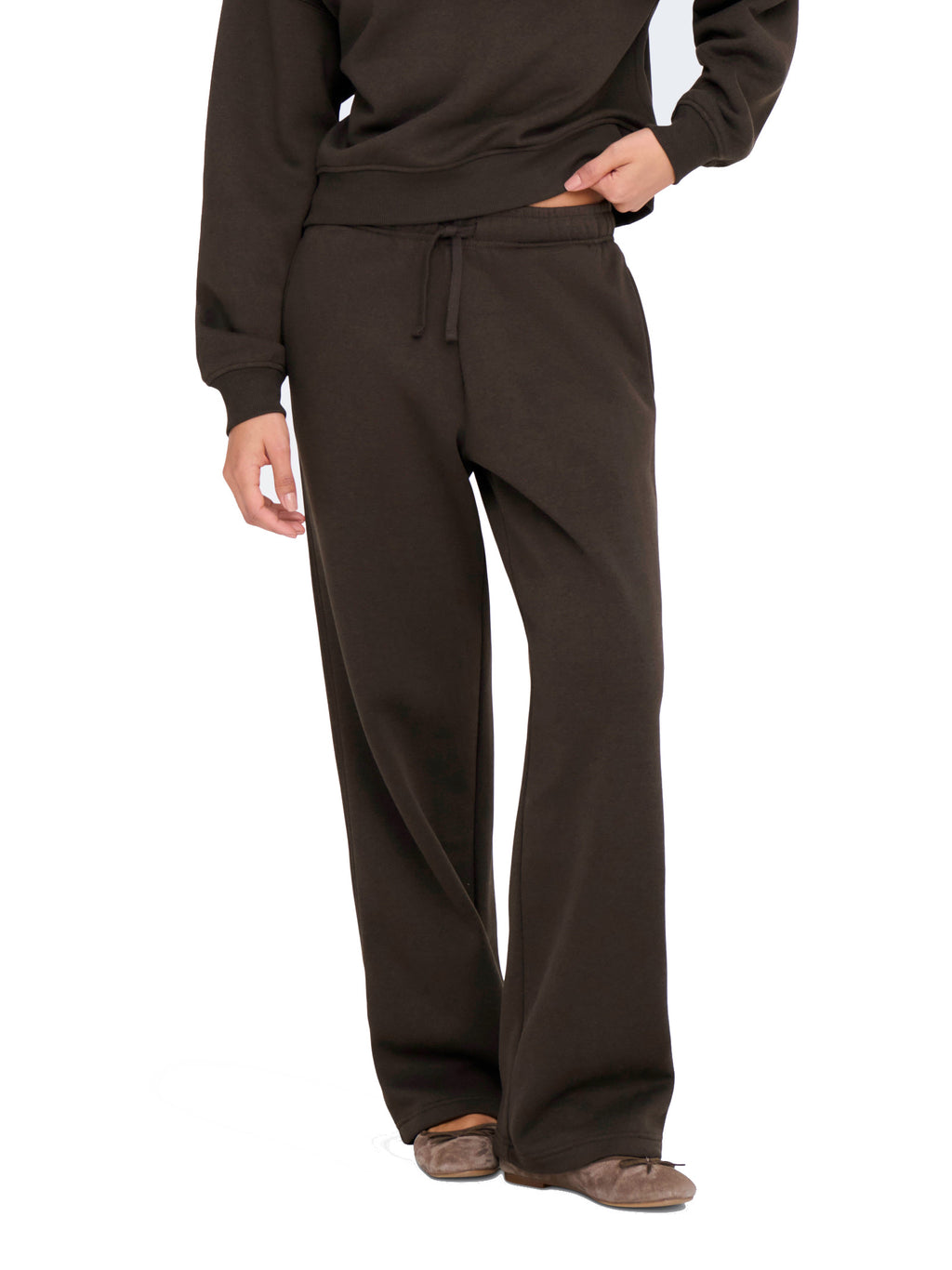 Pantalone Only Best Marrone in felpa 15338734 /Chocolate Torte ONLY 