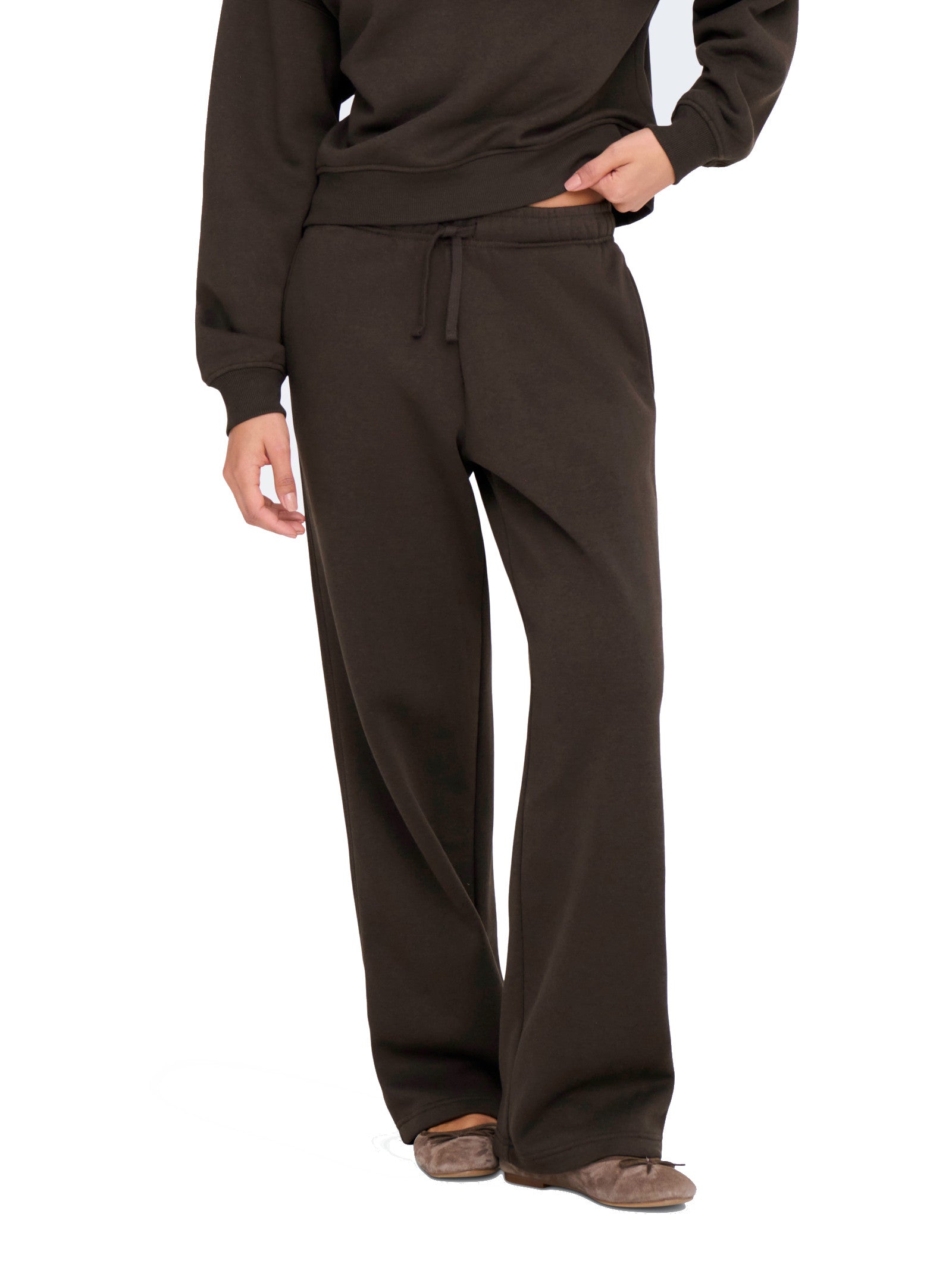 Pantalone Only Best Marrone in felpa 15338734 /Chocolate Torte ONLY 