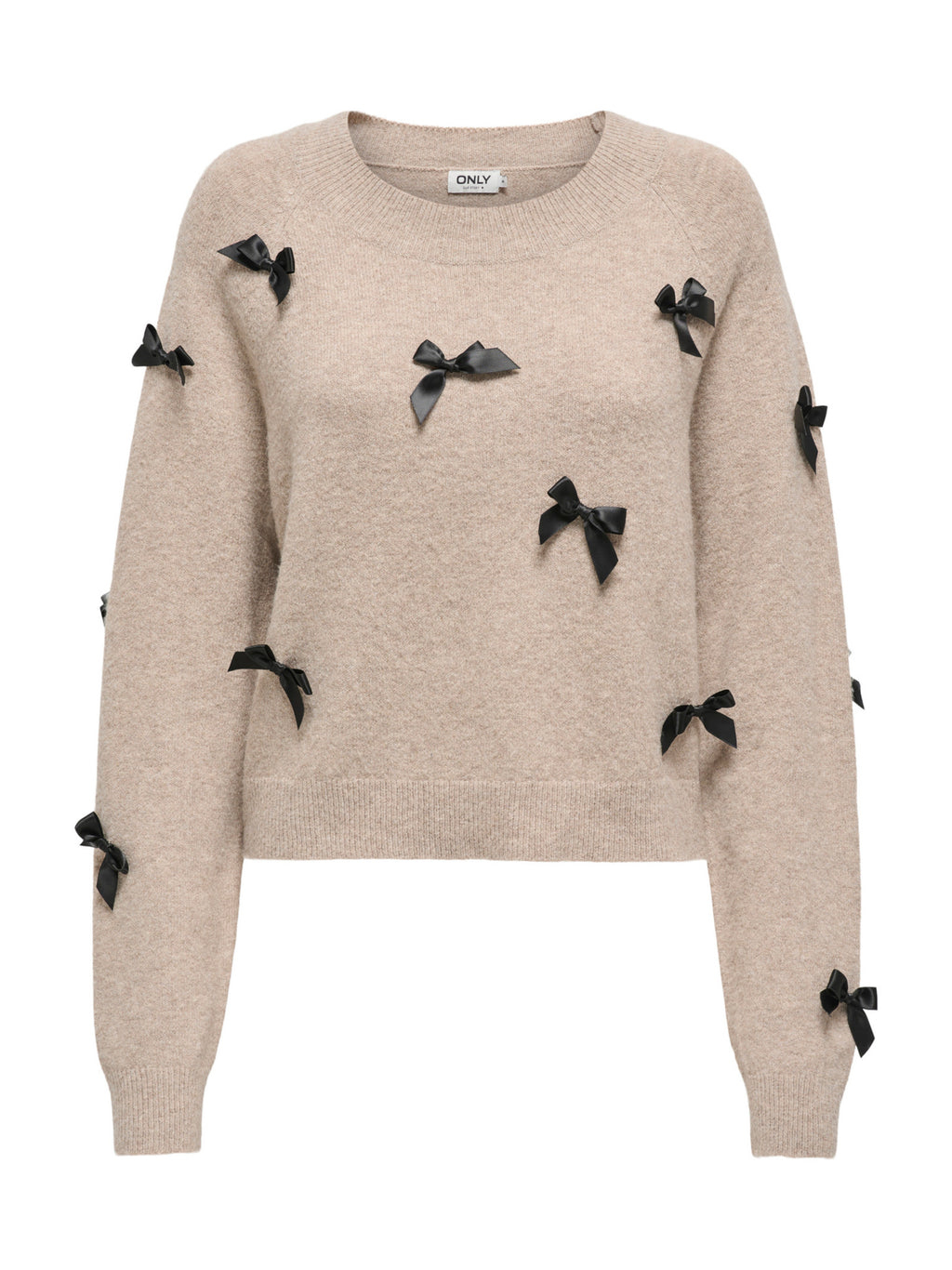 Maglia Only Noelle Beige con fiocchi 15342560 /Beige ONLY 