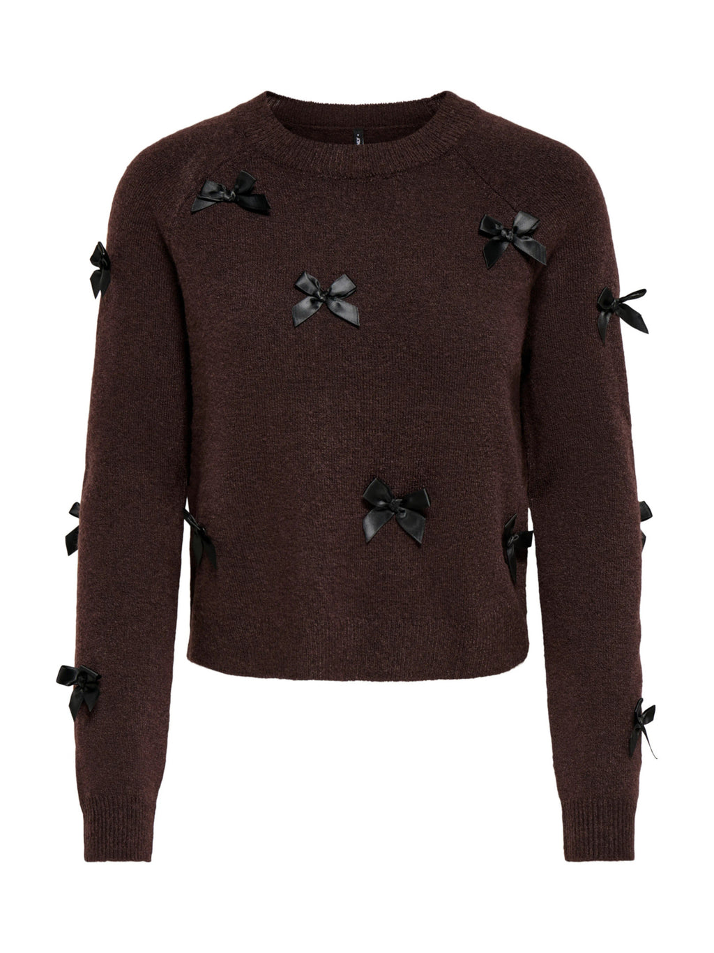 Maglia Only Noelle Marrone con fiocchi 15342560 /Chocolate Torte ONLY 