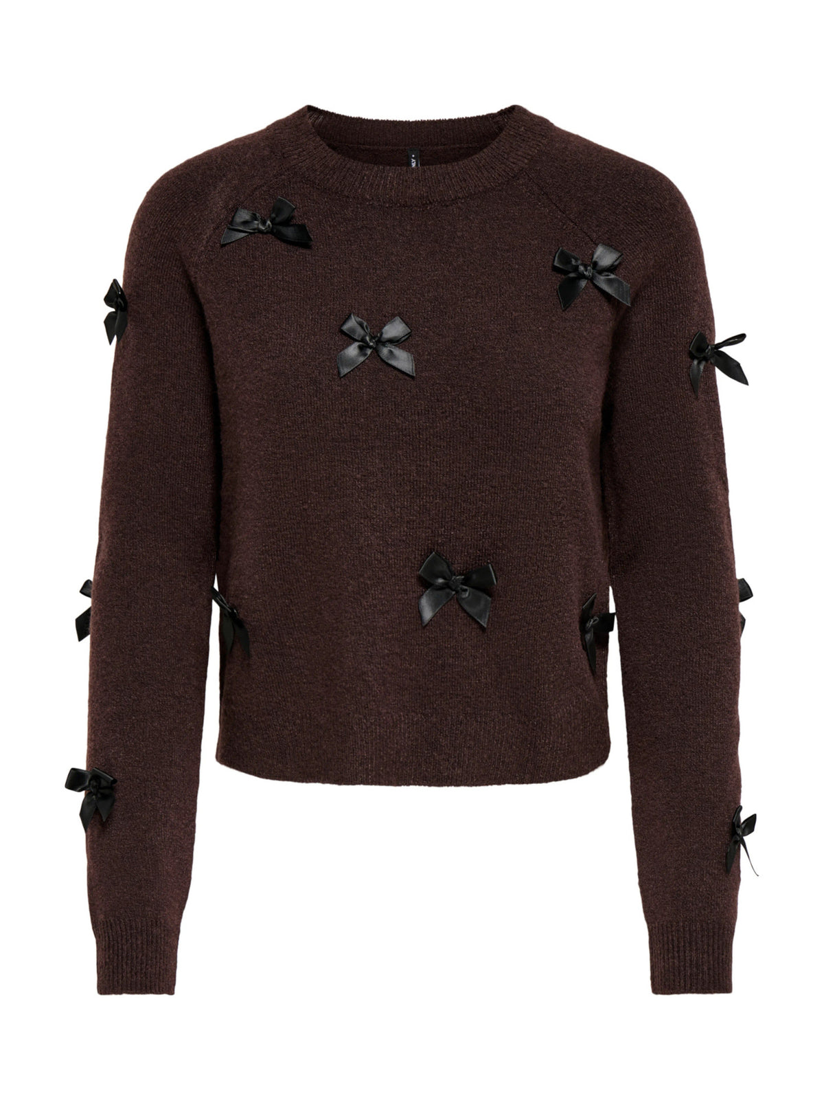 Maglia Only Noelle Marrone con fiocchi 15342560 /Chocolate Torte ONLY 