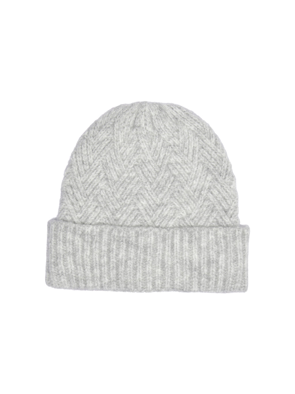 Berretto Only Kate Grigio in maglia 15343283 /Light Grey Melange ONLY 