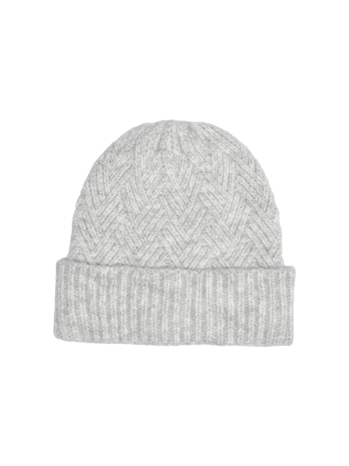 Berretto Only Kate Grigio in maglia 15343283 /Light Grey Melange ONLY 
