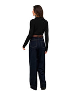Maglia Only Nero Kaya con colletto 15344841 /Black ONLY 