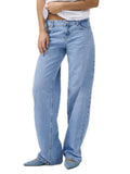 Jeans Only Brenda Light Blue Denim Low wide 15345428 /Light Medium Blue Denim ONLY 