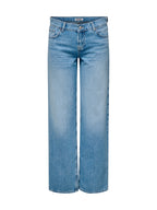 Jeans Only Brenda Light Blue Denim Low wide 15345428 /Light Medium Blue Denim ONLY 